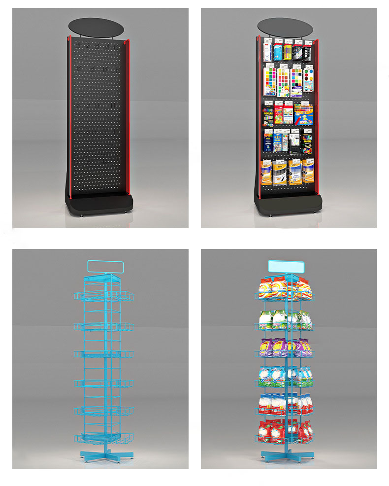 Multi-Functional Retail Store Rack